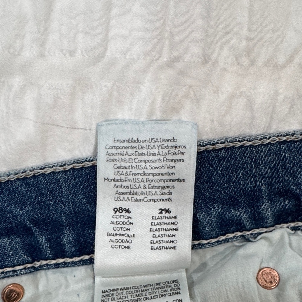 MOTHER The Flirt Cold Feet Denim Jeans Size 30 - Picture 14 of 16